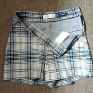 Super High Rise Plaid Shorts